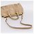Borsa a mano Miu Miu in pelle 2way Beige Gold Auth am12661V D'oro - vista 9