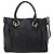 Bolsa de mão BALLY em couro 2way Preta Dourada Auth mr2891 Preto Dourado - vista 2