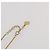 Collana Christian Dior metallo Gold Tone Auth 203858 - vista 13