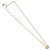Collana Christian Dior metallo Gold Tone Auth 203858 - vista 2