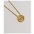 Collana Christian Dior metallo Gold Tone Auth 203858 - vista 3