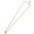 Collana Christian Dior metallo Gold Tone Auth 203858 - vista 8