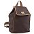 Céline CELINE Macadam Rucksack PVC Leather Brown Gold Tone Auth ka6222 Braun