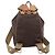 Céline CELINE Macadam Rucksack PVC Leather Brown Gold Tone Auth ka6222 Braun - Ansicht 3