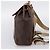 Céline CELINE Macadam Rucksack PVC Leather Brown Gold Tone Auth ka6222 Braun - Ansicht 5