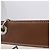 BURBERRY Blue Label Chain Tote Bag Canvas Weiß Silber Auth 204369 - Ansicht 10