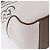 BURBERRY Blue Label Chain Tote Bag Canvas Weiß Silber Auth 204369 - Ansicht 16