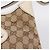 Borsa a tracolla GUCCI GG Canvas Pelle Beige Oro 145778 Auth 204438A D'oro - vista 15
