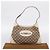 Borsa a tracolla GUCCI GG Canvas Pelle Beige Oro 145778 Auth 204438A D'oro - vista 25