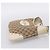 Borsa a tracolla GUCCI GG Canvas Pelle Beige Oro 145778 Auth 204438A D'oro - vista 5