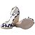 Miu Miu Polka-Dot Canvas Espadrille Wedges - ’10s Bianco - vista 8