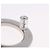 Fibbie Salvatore Ferragamo Gancini in metallo bianco argento Auth ar14199 - vista 12