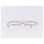 Fibbie Salvatore Ferragamo Gancini in metallo bianco argento Auth ar14199 - vista 7