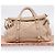 Borsa a Mano Miu Miu Vitellolux 2way Beige Gold Auth 204167V D'oro - vista 12