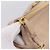 Borsa a Mano Miu Miu Vitellolux 2way Beige Gold Auth 204167V D'oro - vista 7