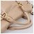 Borsa a Mano Miu Miu Vitellolux 2way Beige Gold Auth 204167V D'oro - vista 8