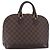 Borsa a mano LOUIS VUITTON Damier Ebene Alma N51131 LV Auth 205811A