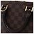 Borsa a mano LOUIS VUITTON Damier Ebene Alma N51131 LV Auth 205811A - vista 9