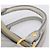 Borsa a mano Miu Miu in pelle 2way Grigio Tono Oro Auth 167606M Marrone - vista 15