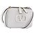 Borsa a tracolla VALENTINO in pelle bianca e oro Auth 202663A Bianco D'oro