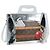 LOUIS VUITTON Freezer Bags Soft Trunk Pelle verniciata M23123 LV Auth 203200SAM Argento