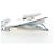LOUIS VUITTON Freezer Bags Soft Trunk Pelle verniciata M23123 LV Auth 203200SAM Argento - vista 3