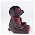 Coach Stuffed Leather Bordeaux Auth 203716 Bordò - vista 5