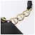 Bolsa de Ombro com Corrente PRADA em Couro Preto e Ouro Auth am12576V Dourado - vista 17