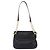 Bolsa de Ombro com Corrente PRADA em Couro Preto e Ouro Auth am12576V Dourado - vista 2