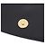 Bolsa de Ombro com Corrente PRADA em Couro Preto e Ouro Auth am12576V Dourado - vista 23