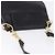 Bolsa de Ombro com Corrente PRADA em Couro Preto e Ouro Auth am12576V Dourado - vista 7