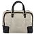 Borsa a mano LOEWE Amazona 32 Suede Beige Gold Auth 204758 D'oro - vista 2