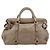 Borsa a mano Miu Miu Vitellolux in pelle 2way Beige Tono Oro Auth 204644V - vista 13
