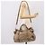Borsa a mano Miu Miu Vitellolux in pelle 2way Beige Tono Oro Auth 204644V - vista 28