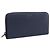 PRADA Langbeutel aus Leder Navy Silver Auth 205101V Silber Marineblau