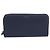 PRADA Langbeutel aus Leder Navy Silver Auth 205101V Silber Marineblau - Ansicht 13
