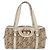 Borsa GUCCI Canvas Beige Gold 170009 Auth 204360V D'oro - vista 2