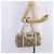 Borsa GUCCI Canvas Beige Gold 170009 Auth 204360V D'oro - vista 29