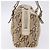 Borsa GUCCI Canvas Beige Gold 170009 Auth 204360V D'oro - vista 5