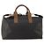 Borsa Boston Christian Dior Honeycomb Canvas PVC 2way Nero Oro Auth 200022A D'oro