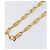 Céline Collana a catena CELINE metallo Gold Auth 203911M D'oro - vista 3