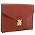 LOUIS VUITTON Epi Porte Documents Senatur Briefcase Brown M54453 LV Auth LN129 Marrone
