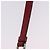 Bolso de hombro LOEWE de cuero rojo y dorado auténtico 204848 Roja - vista 19