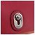 Bolso de hombro LOEWE de cuero rojo y dorado auténtico 204848 Roja - vista 24