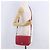 Bolso de hombro LOEWE de cuero rojo y dorado auténtico 204848 Roja - vista 35