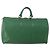 LOUIS VUITTON Epi Keepall 50 Boston Bag Green M42964 LV Auth 201319 Verde