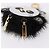 LOUIS VUITTON Porte Cles Wide Panda Bag Charm Fur Black M63094 LV Auth 204063M Nero Bianco - vista 7