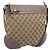 Borsa a tracolla GUCCI GG Canvas Mayfair Beige Gold 257065 Auth 204812 D'oro