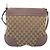 Borsa a tracolla GUCCI GG Canvas Mayfair Beige Gold 257065 Auth 204812 D'oro - vista 3