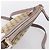 Borsa a tracolla GUCCI GG Canvas Mayfair Beige Gold 257065 Auth 204812 D'oro - vista 6